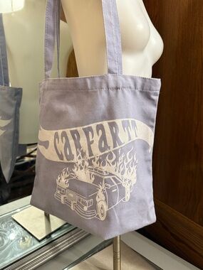CARFARTT Lilac Graphic Tote Bag